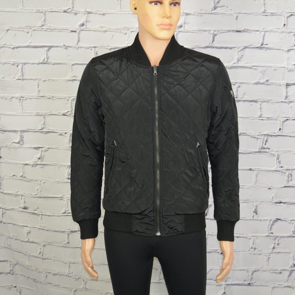 Mens All Saints Reversible Hawaiian Bomber jacket size medium